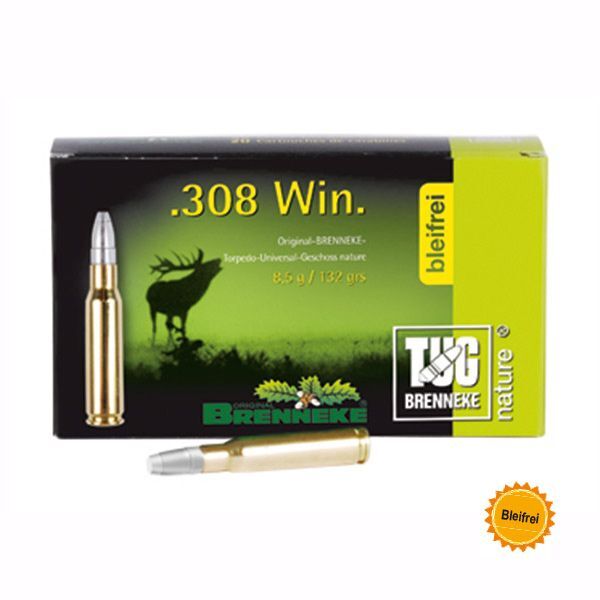 Brenneke .308 Win. TUG nature+ 147 gr, 20 Schuss