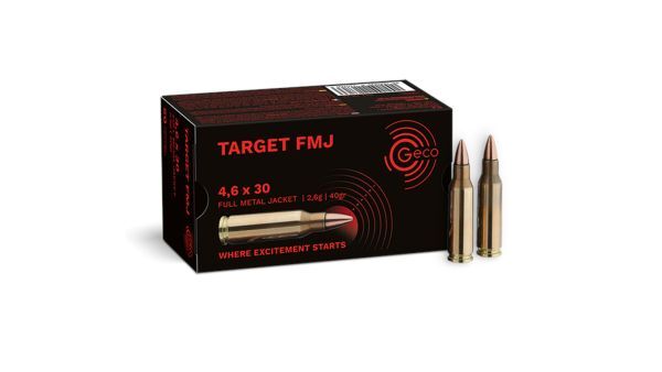 Geco 4,6x30 Target FMJ 40grs. 50 Schuss
