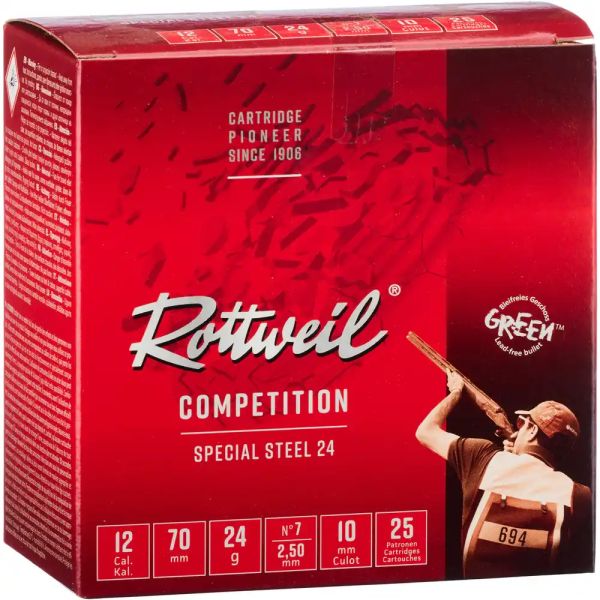 Rottweil 12/70 Competition Special Steel Trap 2,5 mm 28g