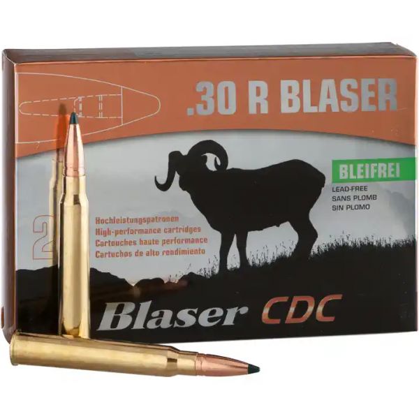 Blaser Munition .30 R Blaser CDC 160gr 20 Schuss