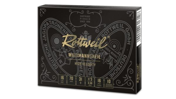 Rottweil 16/70 Waidmannsheil HV Plastik 3,5mm,10Schuss