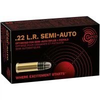 Geco .22 L.R. Semi-Auto KK-Munition 40grs. 50 Schuss