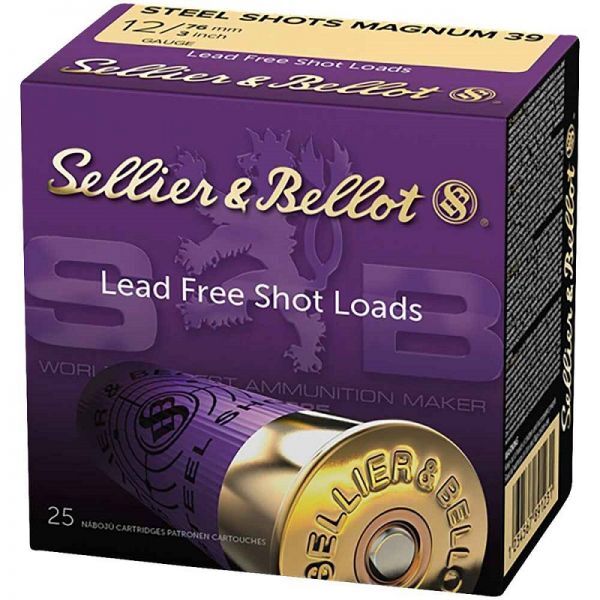 Sellier & Bellot Jagd Steel 1276 39g, 3,3mm 25 Schuss