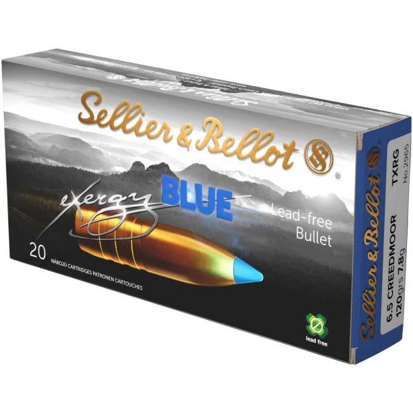 Sellier & Bellot 6,5 Creedmoor TXRG Blue 120grs