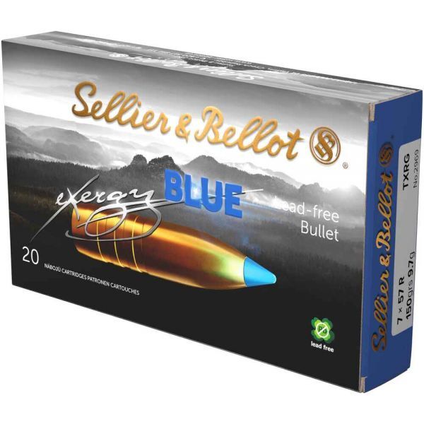 Sellier & Bellot 7x57 R TXRG Blue 150 grs. 20 Schuss