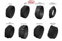 Rusan Modular Verbinder MCR für Nachtsichtgerät Verbinder: M52x0,75 (z.B. Iray, Dedal,Leica Calanox, Jahnke)