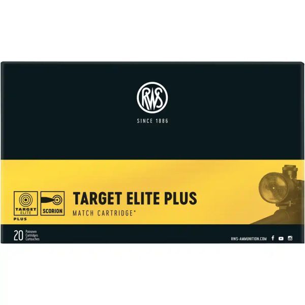 RWS .223 Rem. Target Elite Plus 52grs. 20 Schuss