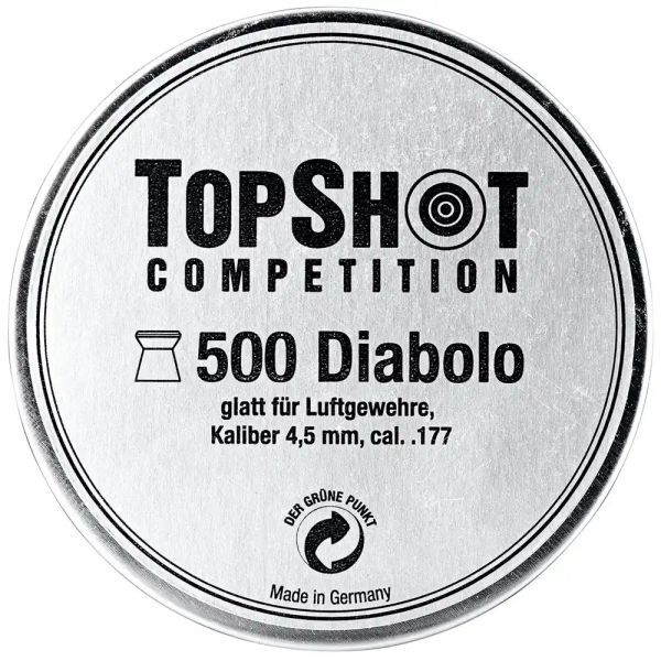 Topshot Competition Diabolo 4,5mm 500 Stück