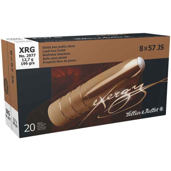 Sellier & Bellot 8x57 IS eXergy 196grs. 20 Schuss