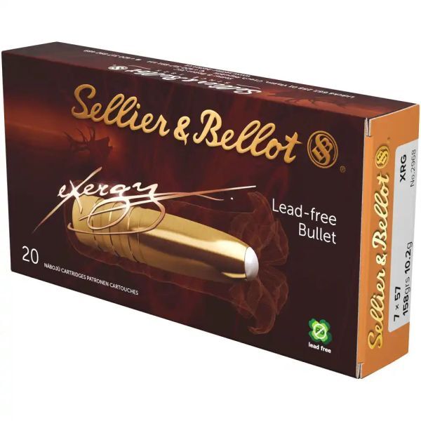 Sellier & Bellot 7x57 eXergy 158grs, 20 Schuss