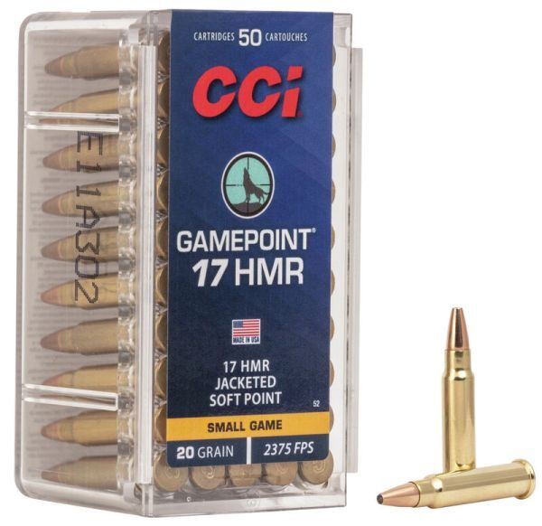 CCI .17HMR Hohlspitz 20grs