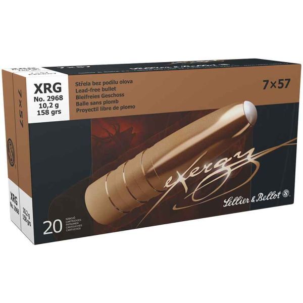 Sellier & Bellot 7x57 XRG 158 grs, 20 Schuss