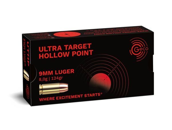 Geco 9mm Luger UTHP 124grs 