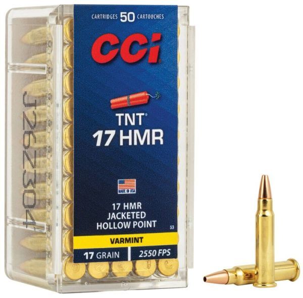 CCI .17HMR TNT Hohlspitz 17grs, 50 Schuss