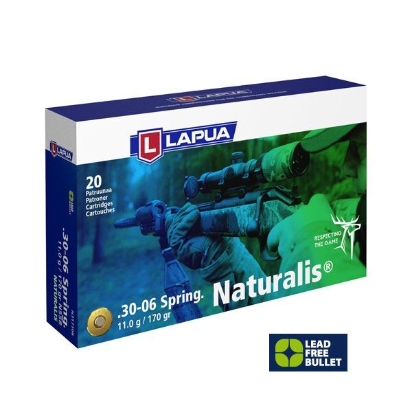 Lapua .30-06 Springfield Naturalis 170 gr, 20 Schuss