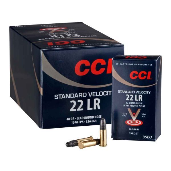 CCI .22lr Standard 40 grs Blei