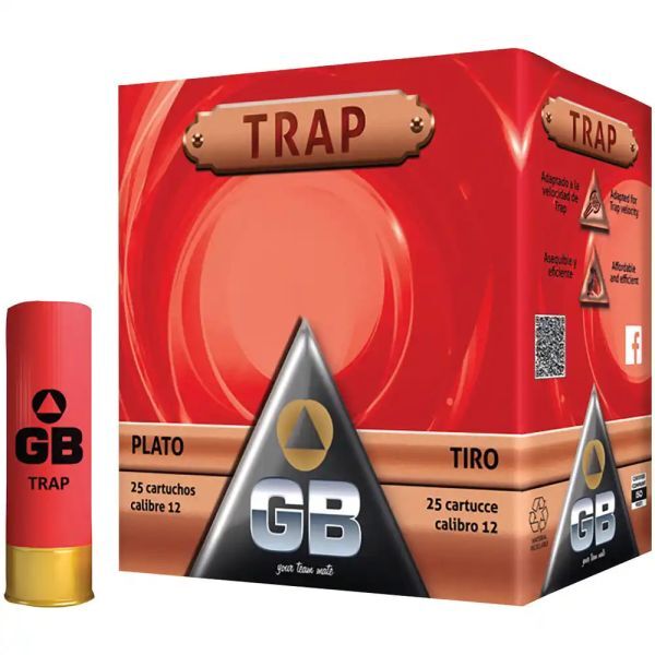 GB Training Trap 12/70 28,g, 2,4mm, 25 Schuss-1