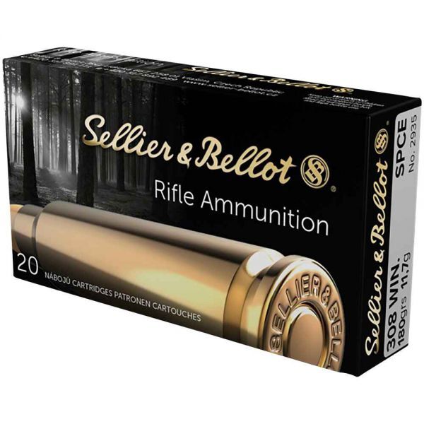 Sellier & Bellot .308 Win. Teilmantel SPCE 11,7g/180grs.