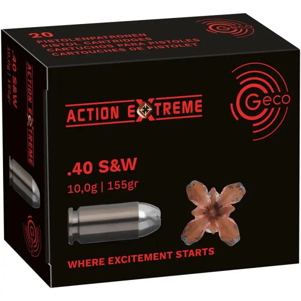 Geco .40 S&W Action Extreme 155grs,Packung 