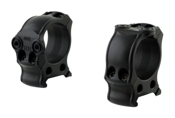 Spuhr Picatinny Jagdringe Ø30 H25 mit zwei Schnittstellen