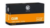RWS .22lr Club 40grs. KK-Munition, 50 Schuss