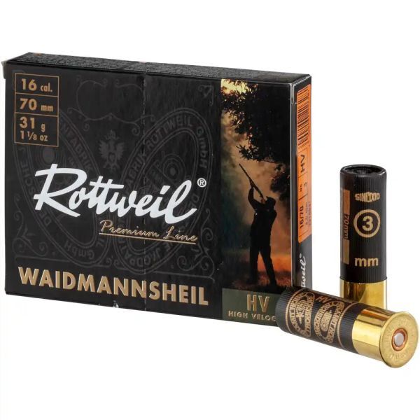 Rottweil 16/70 Waidmannsheil HV Plastik 3,5mm