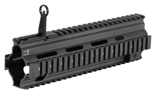 Heckler & Koch HK416 / MR223 Handschutz 9,5" mit integriertem Klappkorn