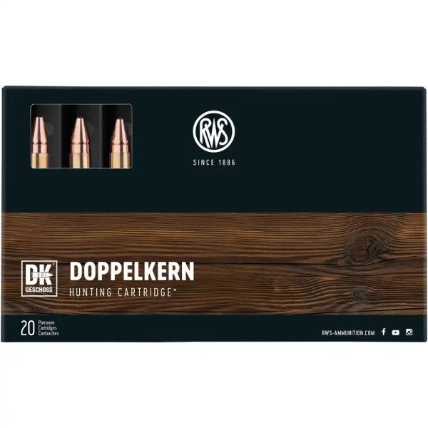RWS 9,3x62 Doppelkern 255grs. 20 Schuss