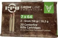 PPU Z-GROM 7x64 158grs. 20 Schuss