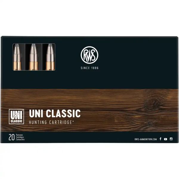 RWS 9,3x62 Uni Classic 293grs. 20 Schuss