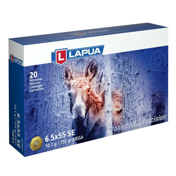 Lapua 6,5x55 SE Mega 155grs 20 Schuss