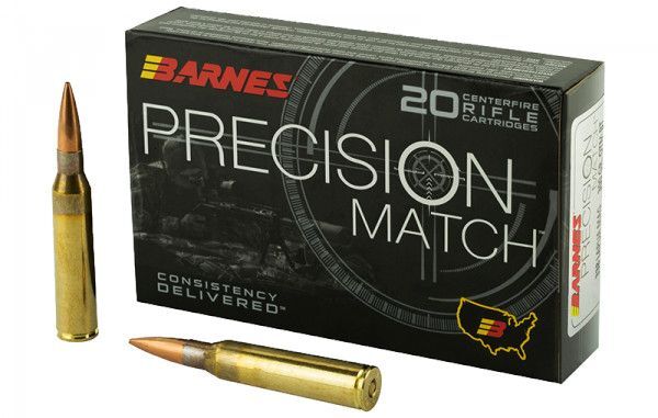 Barnes .338 Lapua Mag. Precision Match OTM BT 300grs-1