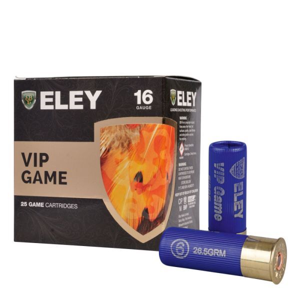 Eley 16/67,5 VIP Game 28g. 2,8mm, 25 Schuss
