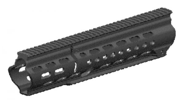 Heckler & Koch HK416 / MR223 Slim Line Hkey Handschutz, lang