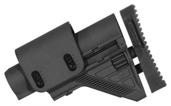 Heckler & Koch G28 Schulterstütze schwarz konkav
