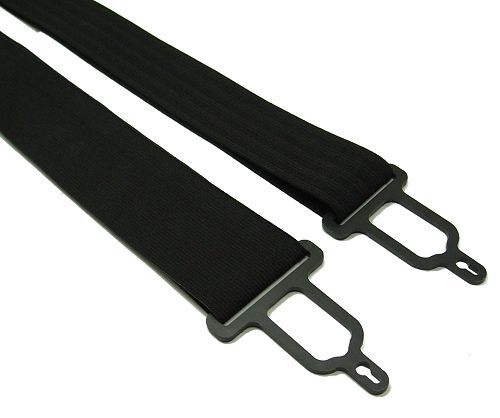 Roedale Flimmerband schwarz mit Halterung_2