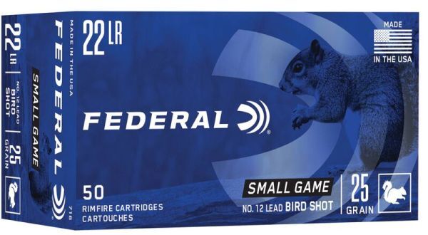 Federal .22lr. Lead Bird Schrot 25gr.1,2mm 50 Schuss
