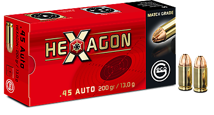Geco .45 Auto Hexagon 200gr