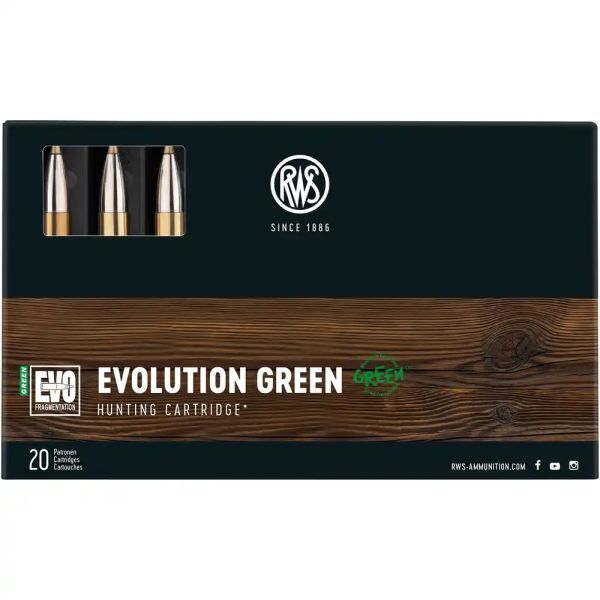 RWS 8x57 IS Evo Green 139gr. 20 Schuss