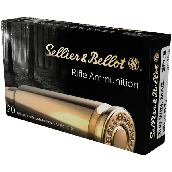 Sellier & Bellot .300 Win Mag. SPCE 180grs. Munition, 20 Schuss_1