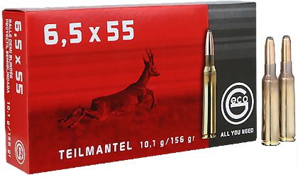 Geco 6,5x55 TM/SP 156grs 20 Schuss