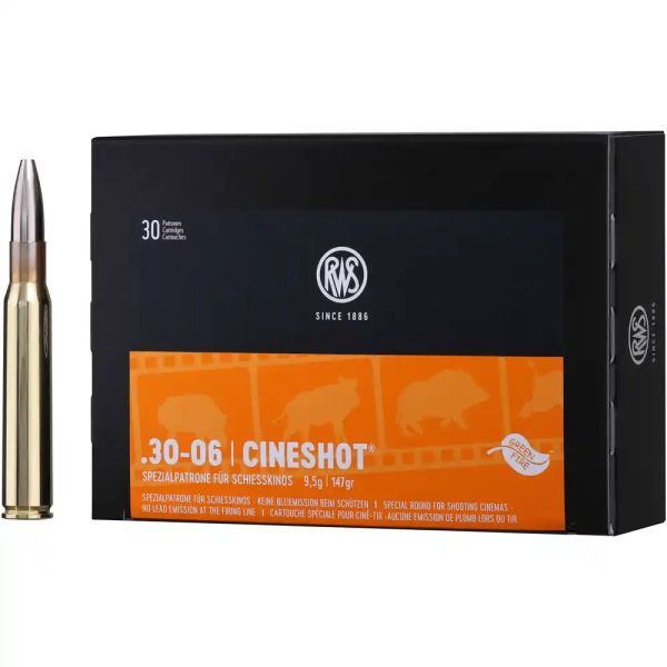 RWS .30-06 Spr. Cineshot 147grs. 30 Schuss