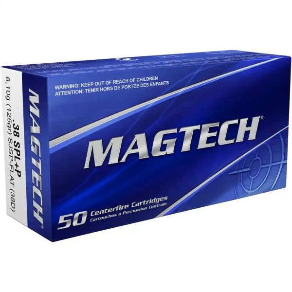 Magtech .38 Special + P Teilmantel Flachkopf _1