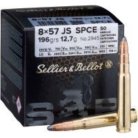 Sellier & Bellot 8x57 is SPCE 196 gr, 50 Schuss