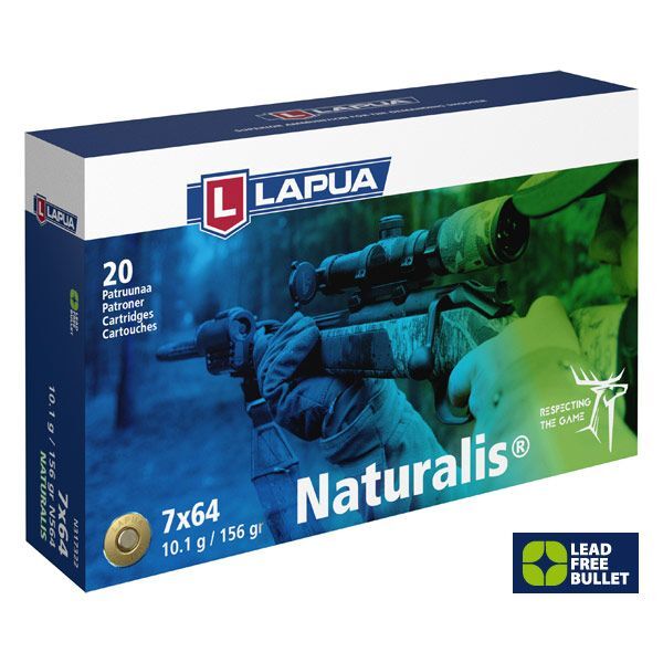 Lapua 7x64 Naturalis 156 grs, 20 Schuss