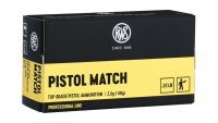 RWS .22lr Pistol Match