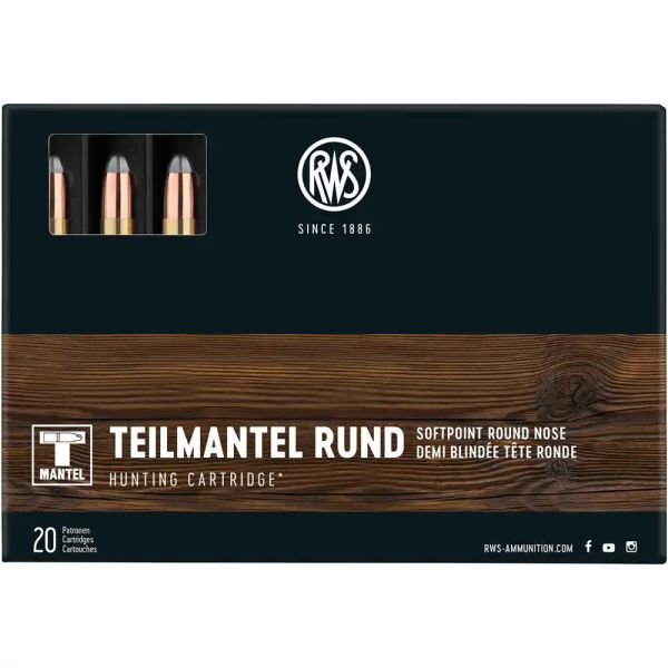 RWS 9,3x74 R TMR 285grs. 20 Schuss