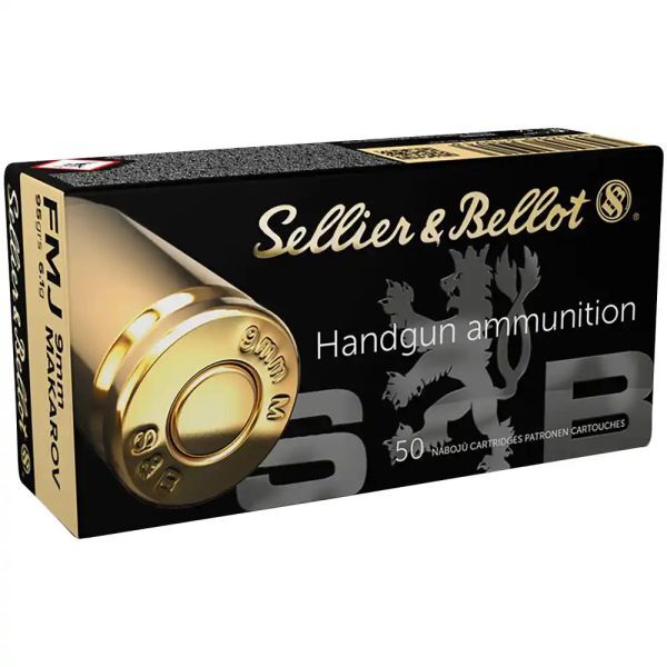 Sellier & Bellot 9mm Makarov FMJ 