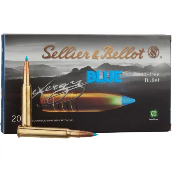 Sellier & Bellot 7x65R eXergy blue 150grs.