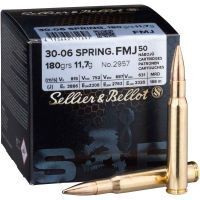 Sellier & Bellot .30-06 Spr. FMJ 180 gr, 50 Schuss
